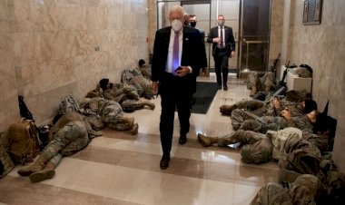 ABD askerinin Kongre nöbeti