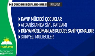 HÜDA PAR: Kayıp mülteci çocukların akıbeti endişe verici