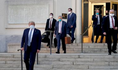 Trump Beyaz Saray'dan ayrıldı: 'Başka bir şekilde geri döneceğiz'