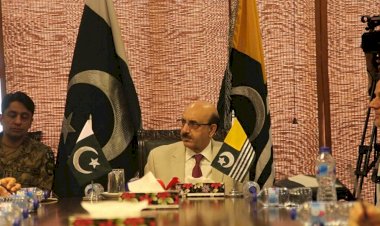 Azad Cammu ve Keşmir Cumhurbaşkanı Han, Hint yönetiminin İslamofobik politikalarını eleştirdi