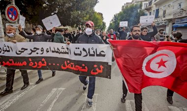 Tunus'ta devrimin 10. yıl dönümü 'şiddetli' protestoların gölgesinde kaldı