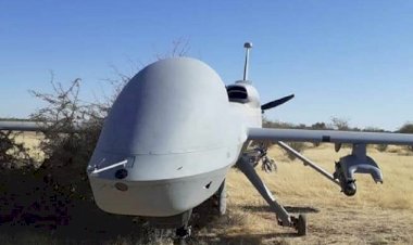 Üzerindeki füze ile zorunlu iniş yapan ABD SİHA'sına kabileler el koydu