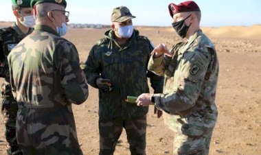 ABD’li üst düzey askeri heyet, 'Afrika Aslanı' tatbikatı öncesi Batı Sahra'da