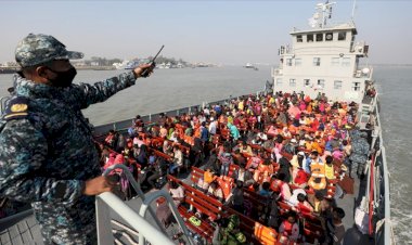 Bangladeş, Arakanlı Müslümanların 4. grubunu Bhasan Char Adası'na gönderdi