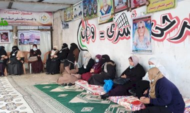 Ambargo altındaki Gazze’deki şehit ailelerinden Abbas yönetimine karşı açlık grevi