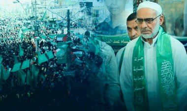 Hamas'ın kurucu liderlerinden İbrahim el-Yazuri ebediyete uğurlandı