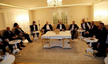 Heniye, Türkiye-Filistin Dostluk Grubu başkanı ve milletvekilleriyle İstanbul'da bir araya geldi