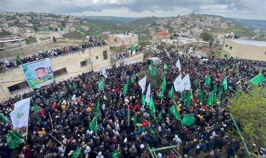 Hamas: El-Bergusi'nin cenazesindeki görkemli kalabalık direnişe sahip çıkıldığının delilidir