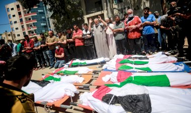 Gazze, çocuk şehidlerini uğurladı