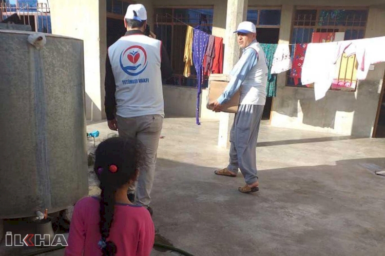 Yetimler Vakfı Irak Kürdistanı'nda yetimlere yardımda bulundu