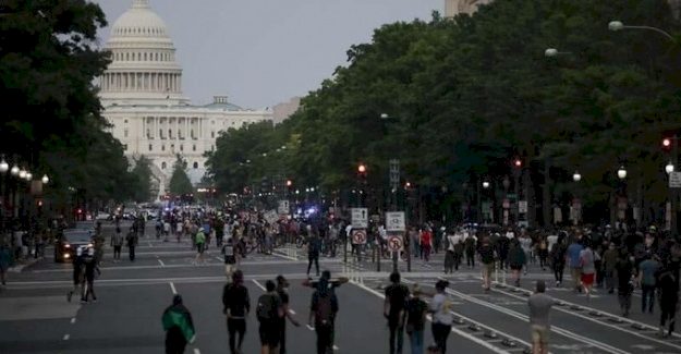 Washington'da sokağa çıkma yasağı