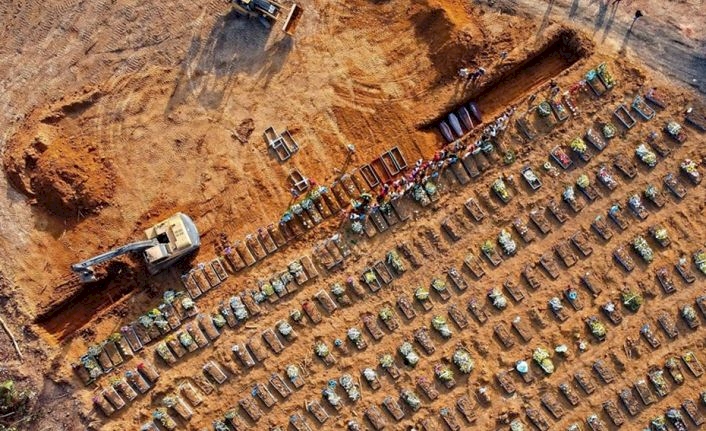 Son 24 saatte Brezilya, Hindistan ve Meksika'da 2435 kişi öldü