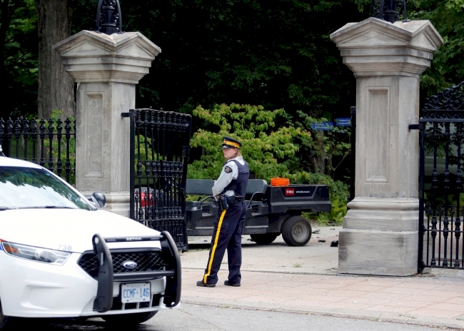 Kanada'da başbakanlık konutuna silahlı baskın girişimi