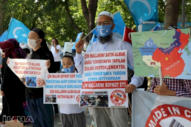 Urumçi Katliamı 11. yılında İstanbul'da protesto edildi