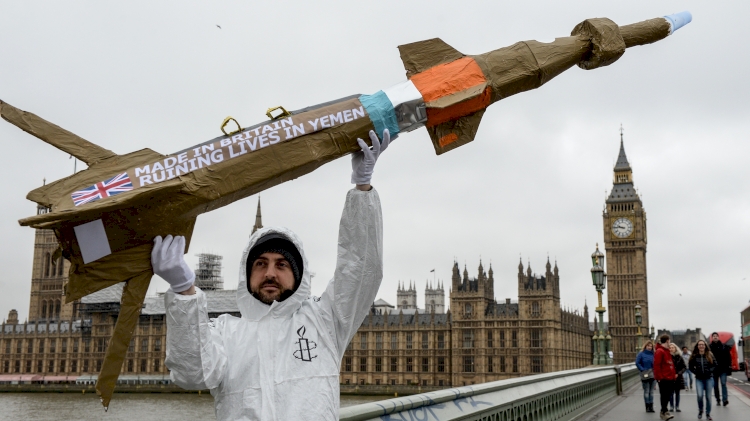 Uluslararası Af Örgütünden İngiltere'nin Suudi Arabistan'a silah satış kararına tepki