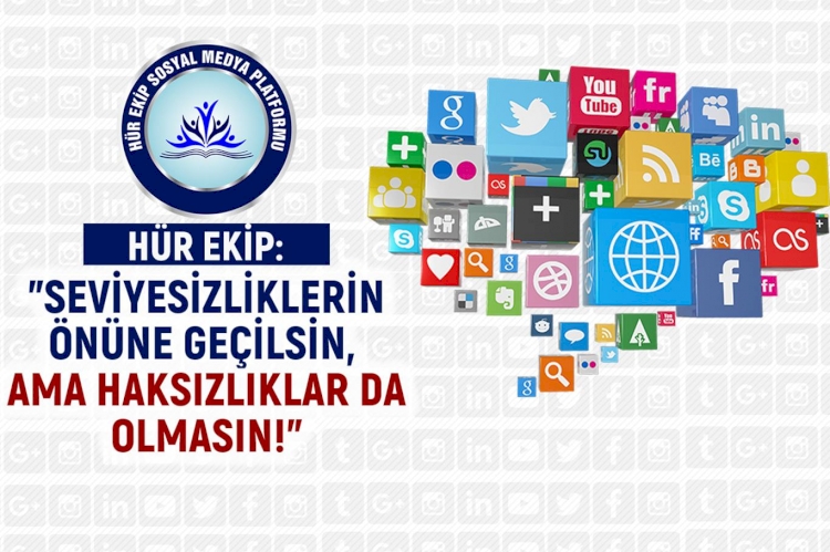 HÜR EKİP: Sosyal medya sınırsız özgürlüğün olduğu bir mecra değildir