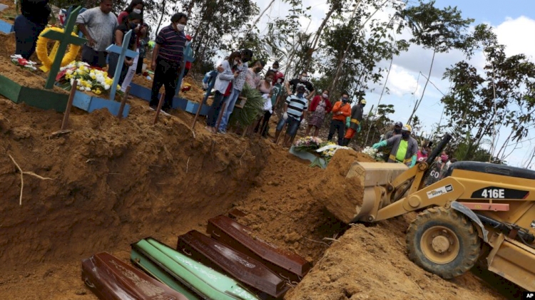 Hindistan, Brezilya ve Meksika'da salgında bir günde 2729 kişi öldü