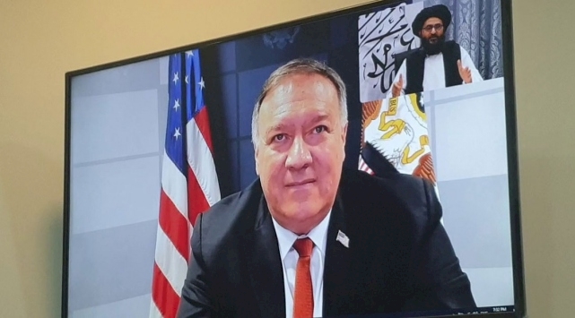 ABD Dışişleri Bakanı Pompeo, Taliban yetkilisi Beradar ile görüştü