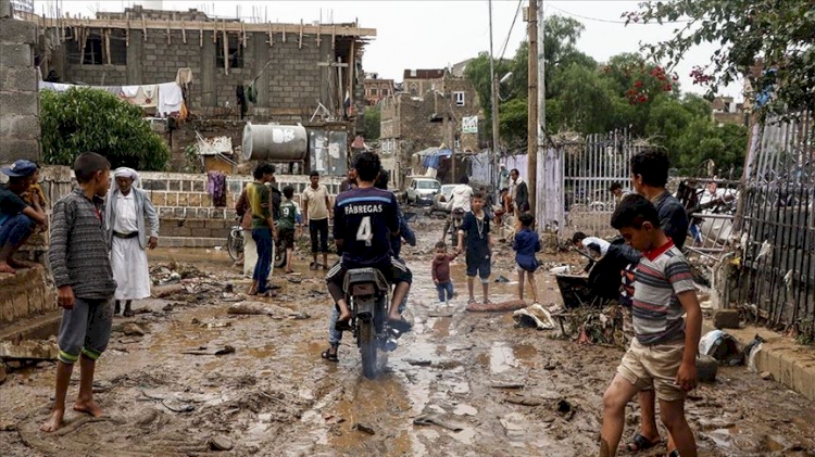 Yemen'de sel nedeniyle 14 kişi hayatını kaybetti