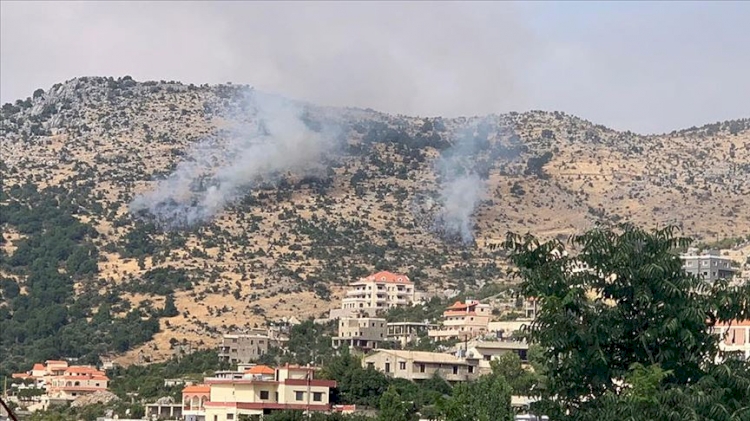 Lübnan resmi ajansı: İşgalci İsrail sınırı ihlal etti, fosfor bombası kullandı