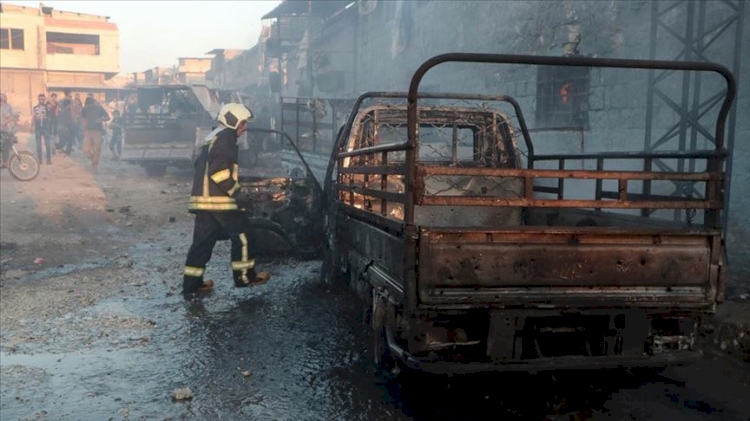 Afrin'de bombalı saldırı