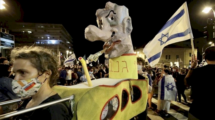 Netanyahu karşıtı gösterilere kısıtlama getirildi