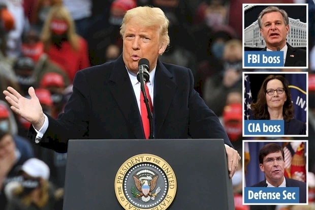 Trump seçilirse FBI ve CIA direktörleri ile Savunma Bakanını değiştireceği iddia edildi