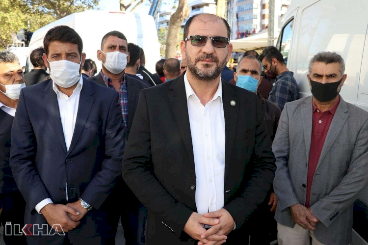 HÜDA PAR İzmir ve Manisa İl Başkanları deprem bölgesini ziyaret etti