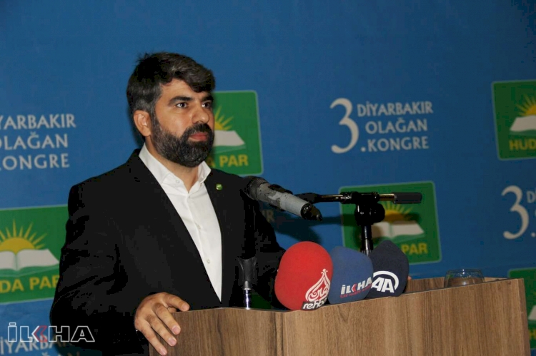 HÜDA PAR Diyarbakır İl Başkanlığına Faruk Dinç seçildi