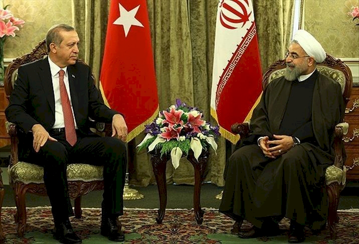 Cumhurbaşkanı Erdoğan, İran Cumhurbaşkanı Ruhani ile görüştü
