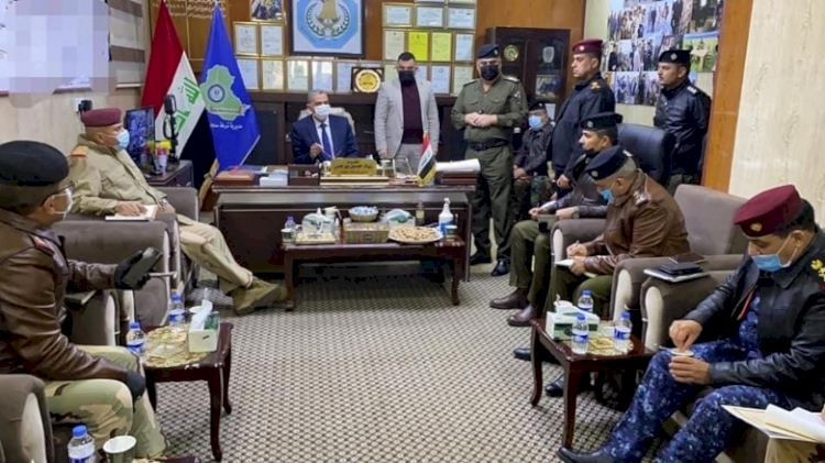 Irak İçişleri Bakanı Ganimi Şengal'deki güvenlik durumunu yerinde inceledi