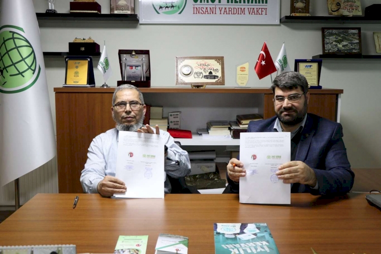 Umut Kervanı Gazze'de 'Zeytin Ağacı Vakfiyesi Projesi' başlattı