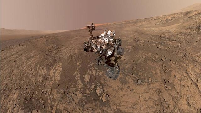 Curiosity Mars'ta 3 bin günü tamamladı