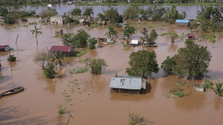 Mozambik'teki Eloise Kasırgası 176 bin kişiyi etkiledi
