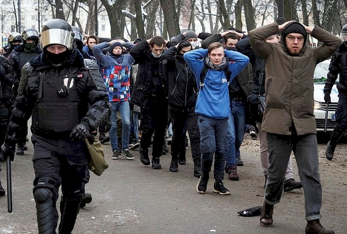 Rusya'da 'Navalny' gerilimi sürüyor: Gözaltı sayısı 5 bini geçti