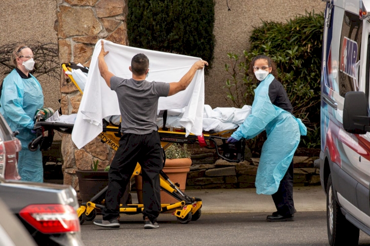 ABD'de son 24 saatte 3 bin 763 kişi koronavirüsten öldü