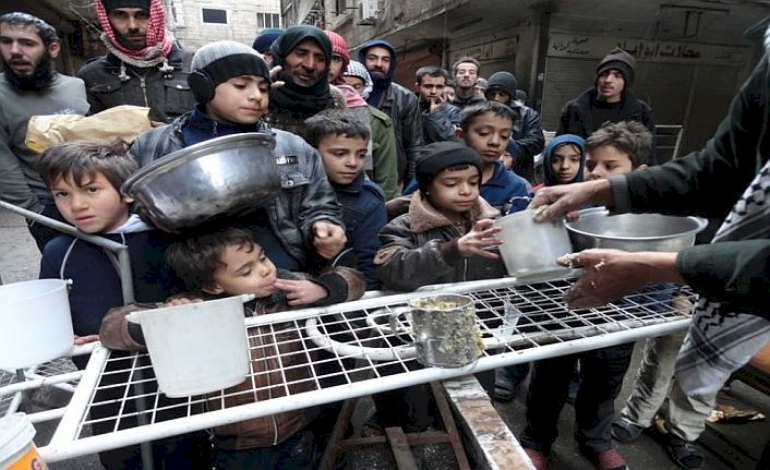 Suriye'de açlık kapıda