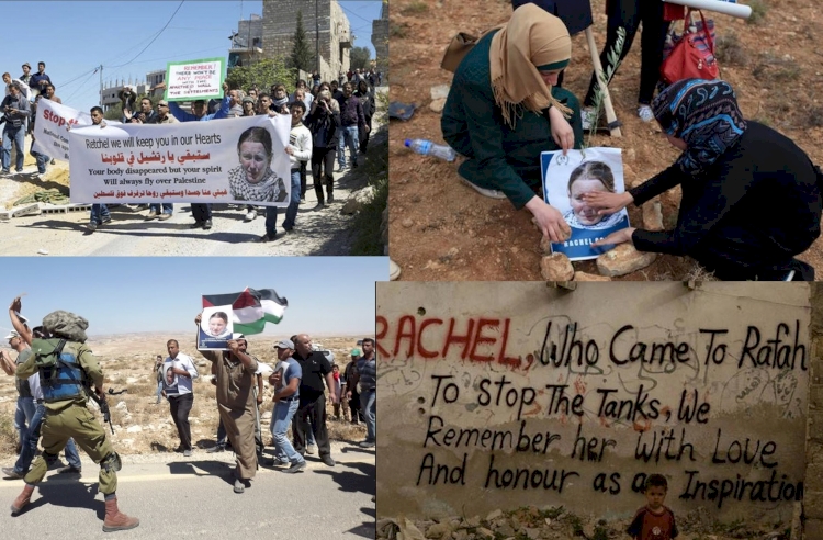 Özgür vicdanların sesi Rachel Corrie katledilmesinin yıl dönümünde anılıyor