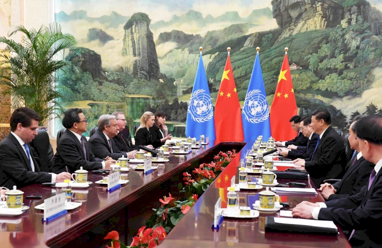 Guterres: Uygur Özerk Bölgesi'ni ziyaret için Çin ile ciddi müzakereler yürütüyoruz