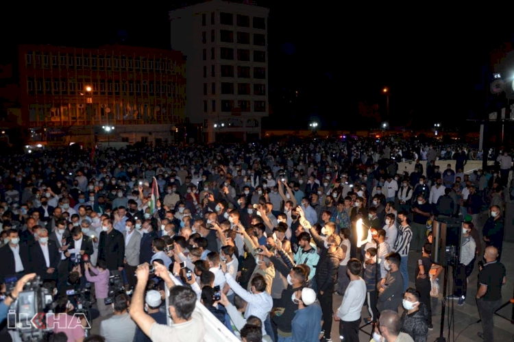 Diyarbakır'dan Kudüs direnişine kitlesel destek