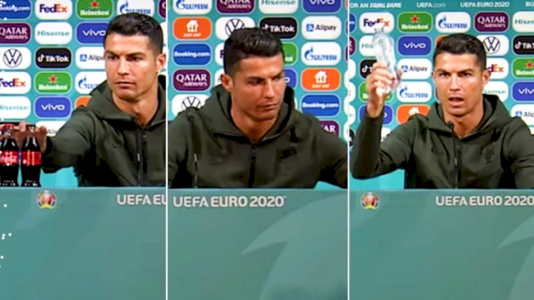 Ronaldo'nun tek hareketi Coca-Cola'ya 4 milyar dolar kaybettirdi
