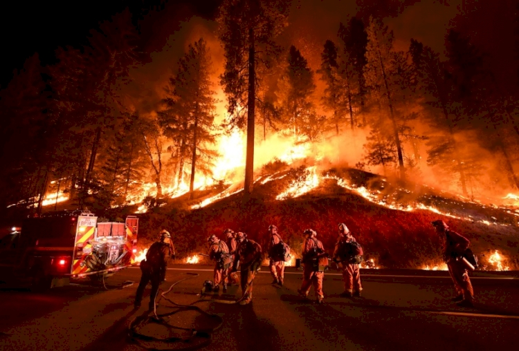 ABD ve Kanada, şimdiye kadarki en kötü 'yangın sezonunun' eşiğinde