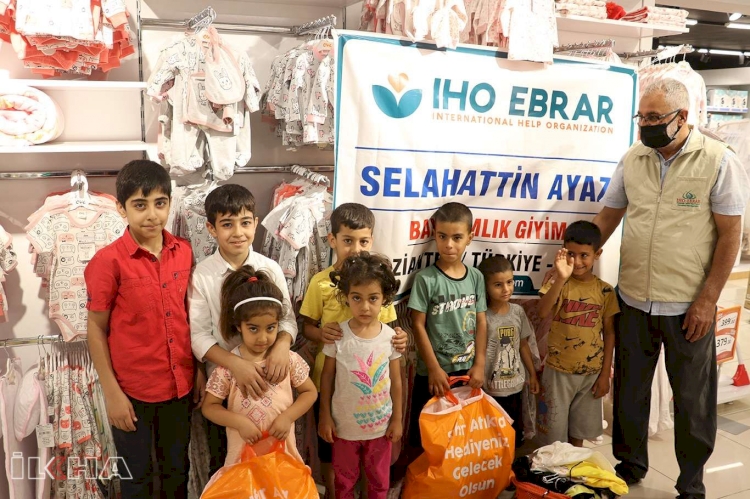 IHO EBRAR Kurban Bayram öncesi çocukların yüzünü güldürdü