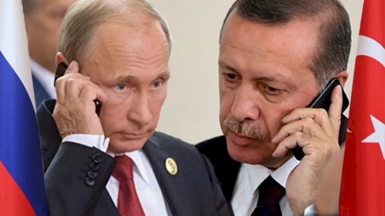 Erdoğan ile Putin telefonda görüştü