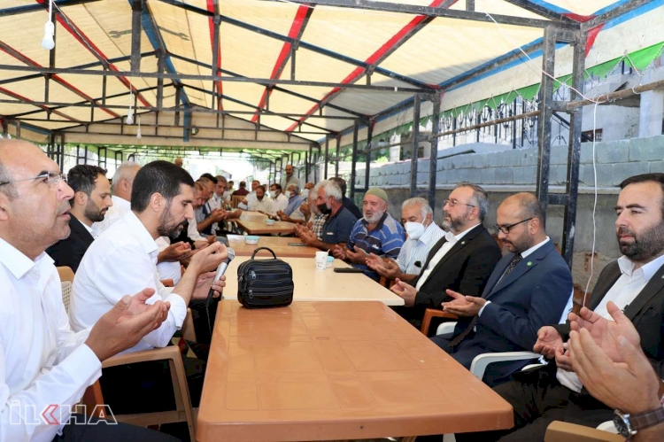 HÜDA PAR’dan Konya’da katledilen aileye taziye ziyareti