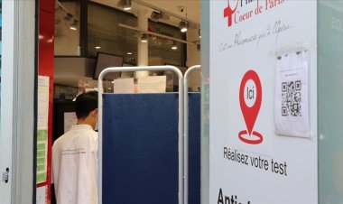 Fransa'da son 24 saatte 26 bin 453 Kovid-19 vakası belirlendi