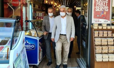 HÜDA PAR Genel Başkanı Yapıcıoğlu Çorum esnafı ile buluştu