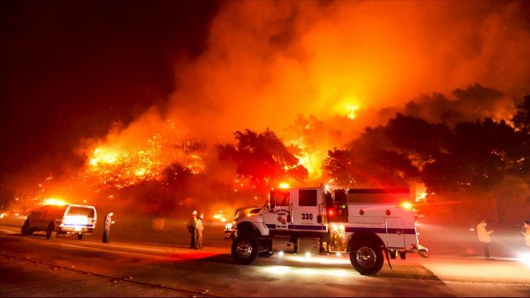 California'daki yangınlar için 'büyük afet' ilanı talep edildi