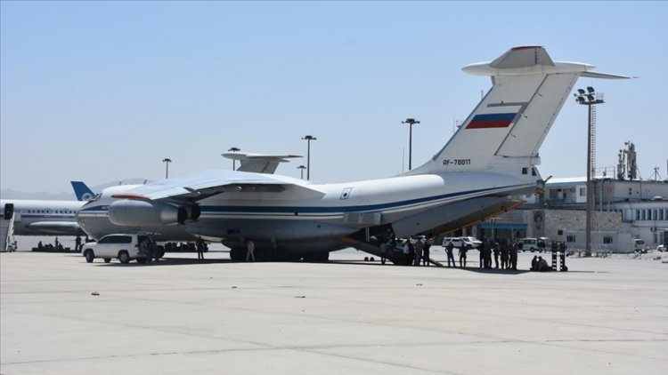 Rus uçakları tahliye için Kabil'de