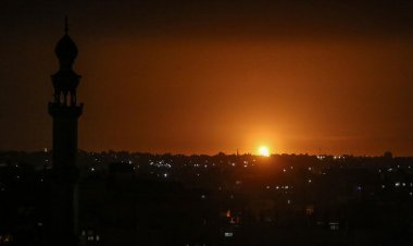 İşgalci yine Gazze'yi havadan bombaladı, direniş de karşılık verdi